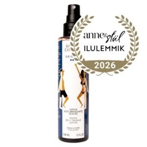 UUS! Bronz'Express Lotion Auto-Bronzante Teintée – Toonitud isepruunistuv "kastanivesi" näole ja kehale 150ml