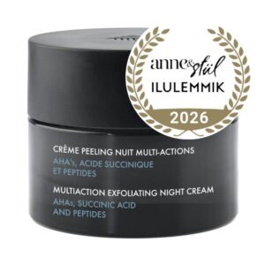 Derm Acte Crème Peeling Nuit Multi-Actions-hapete ja peptiididega kooriv ning nahka uuendav öökreem 50ml
