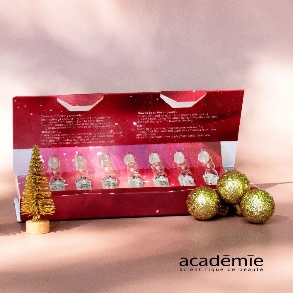 Jõulukomplekt Kosmiline noorus, mis sisaldab 7 ampulli näole