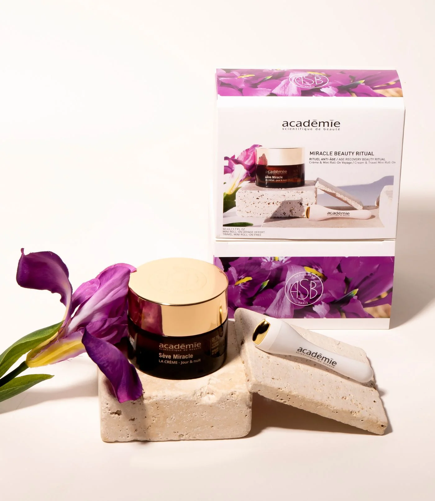 UUS! Miracle Ritual Box- komplekt mis sisaldab Sève Miracle kreemi 50ml ja näomassazi rullikest - Image 2