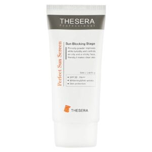 Thesera Perfect Sun Screen SPF 30+ PA+++, päikesekaitse UVA ja UVB kiirte ning ka sinise valguse eest